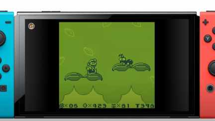 Game Boy emulator on the Nintendo Switch, from the Nintendo Direct