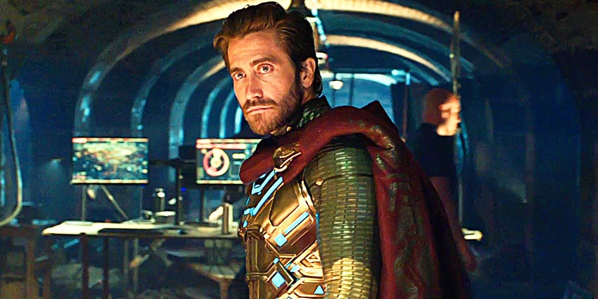 Jake Gyllenhaal as Quintin Beck (a.k.a. Mysterio) in Spider-Man: Far From Home