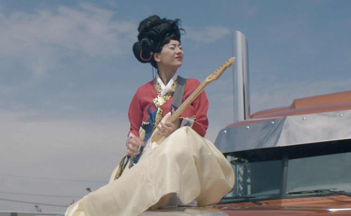 Michelle Zauner in the music video for Everybody Wants to Love You.