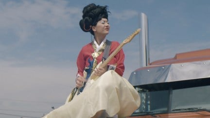 Michelle Zauner in the music video for Everybody Wants to Love You.