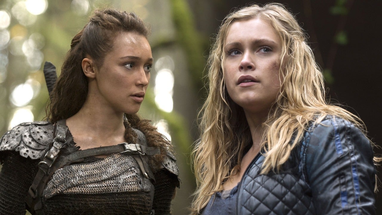 Lexa and Clarke in 'The 100'