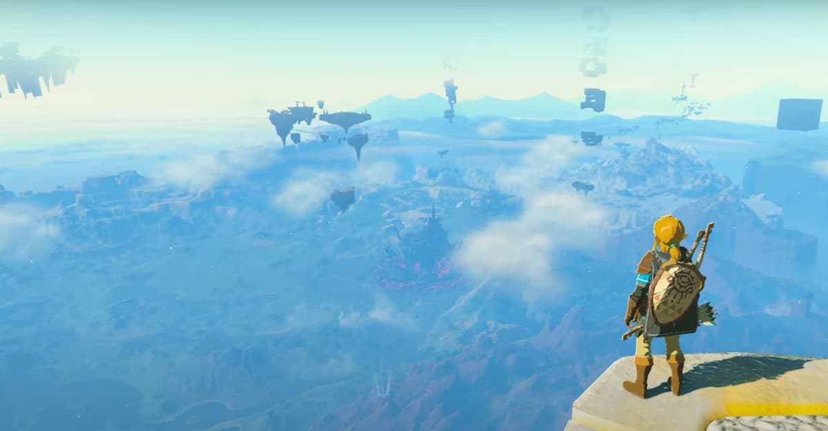 The Legend of Zelda: Tears of the Kingdom's Sky Islands look suspiciously like Skyloft