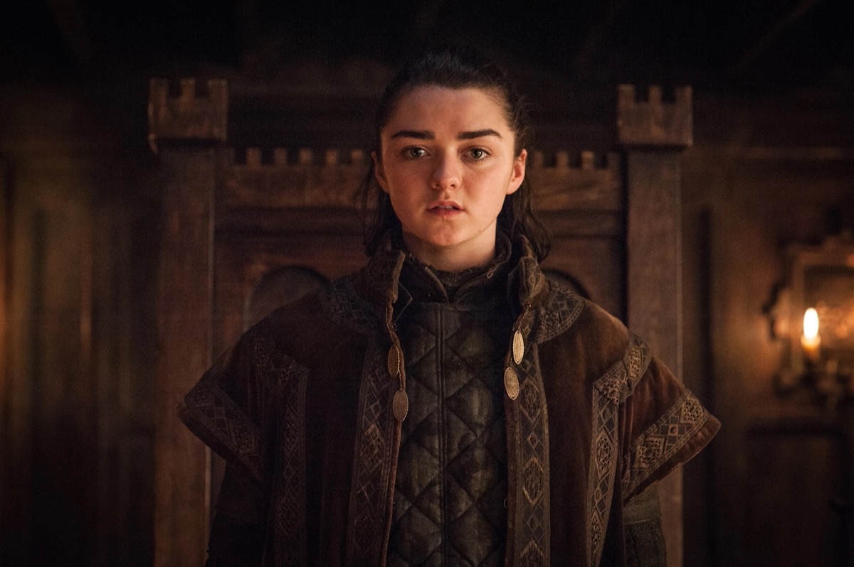 Maisie Williams as Arya Stark in 'Game of Thrones'