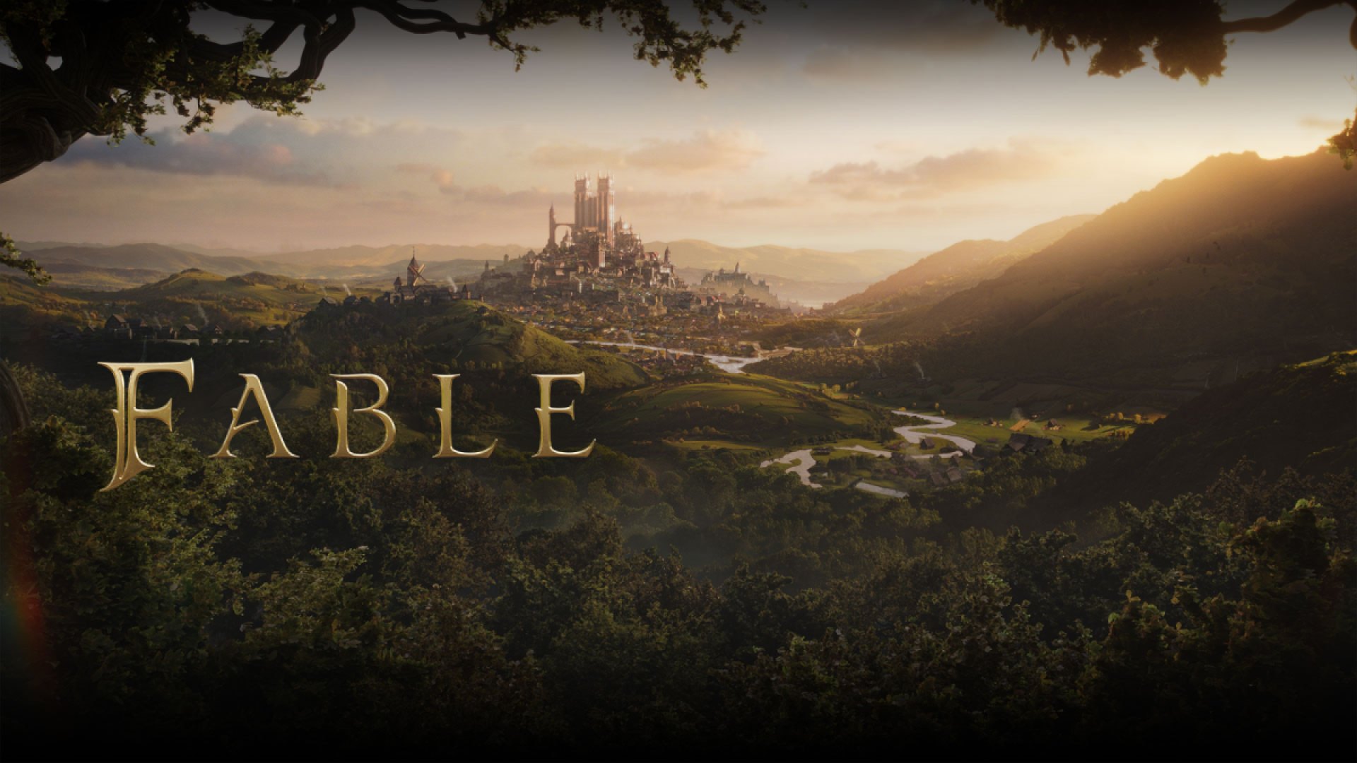 Title image banner for the upcoming Fable game.