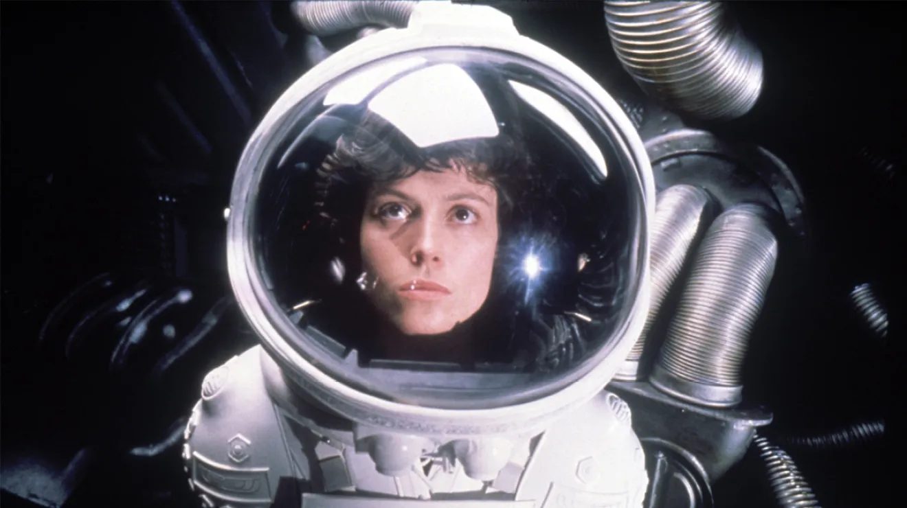Sigourney Weaver as Ripley in 'Alien'