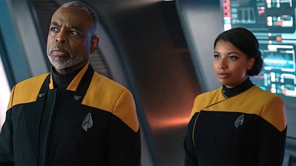 Alandra La Forge and Geordi La Forge in 'Star Trek: Picard'