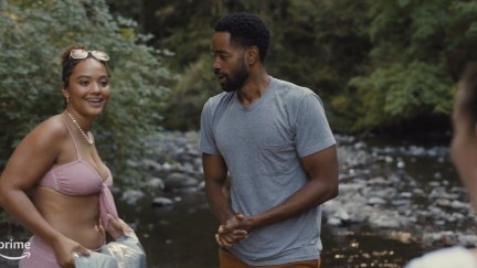 Kiersey Clemons and Jay Ellis in Somebody I Used to Know
