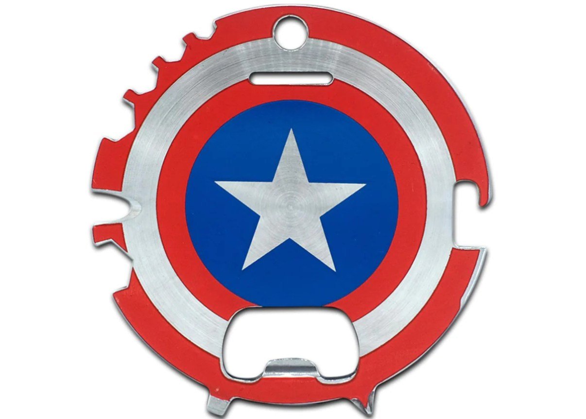 Captain America's shield in multi tool form