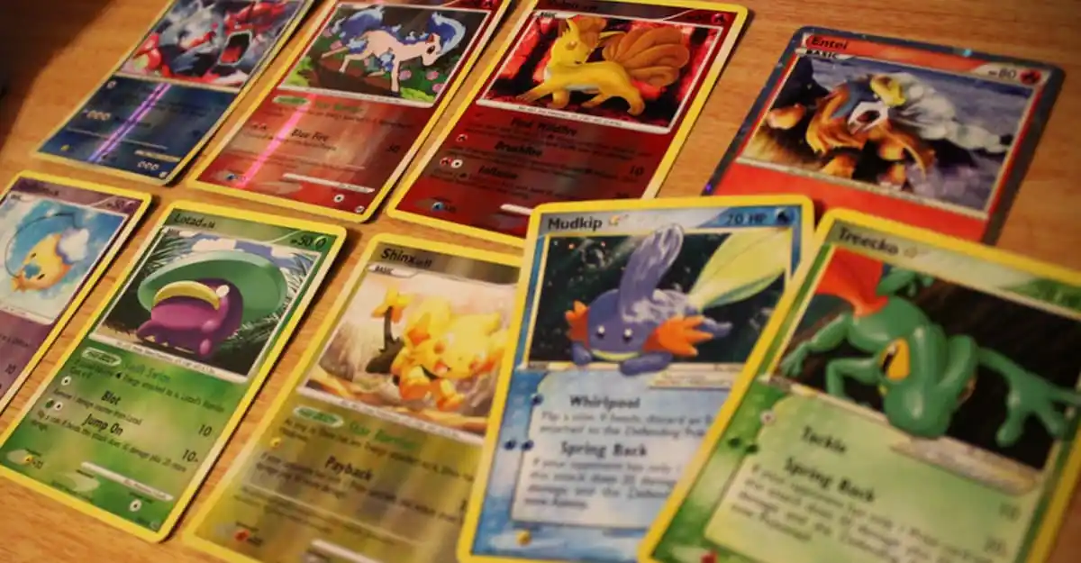 A collection of Shiny Pokémon Cards