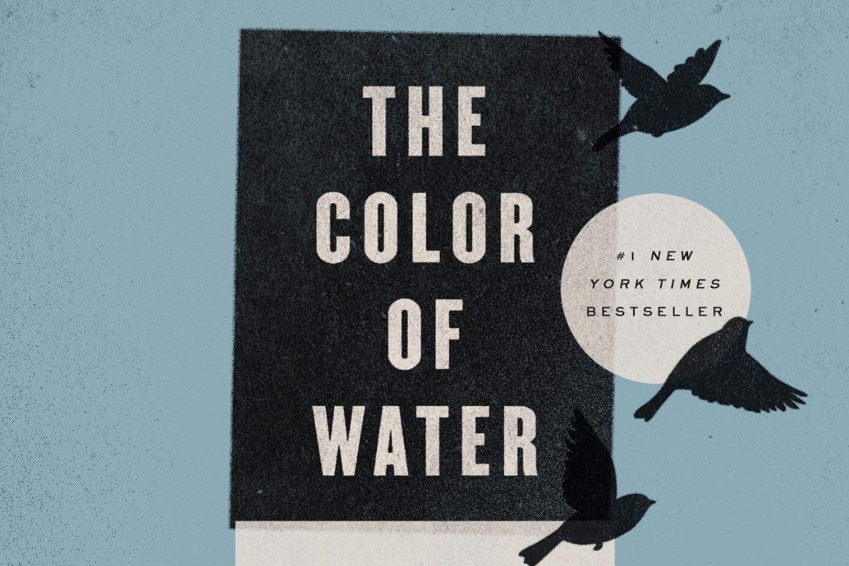 Part of the book for "The Color of Water" by James McBride. 