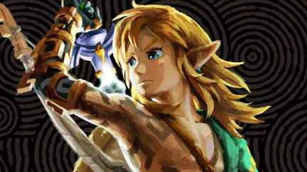 Link looking dangerously hot in official artwork for The Legend of Zelda: Breath of the Wild
