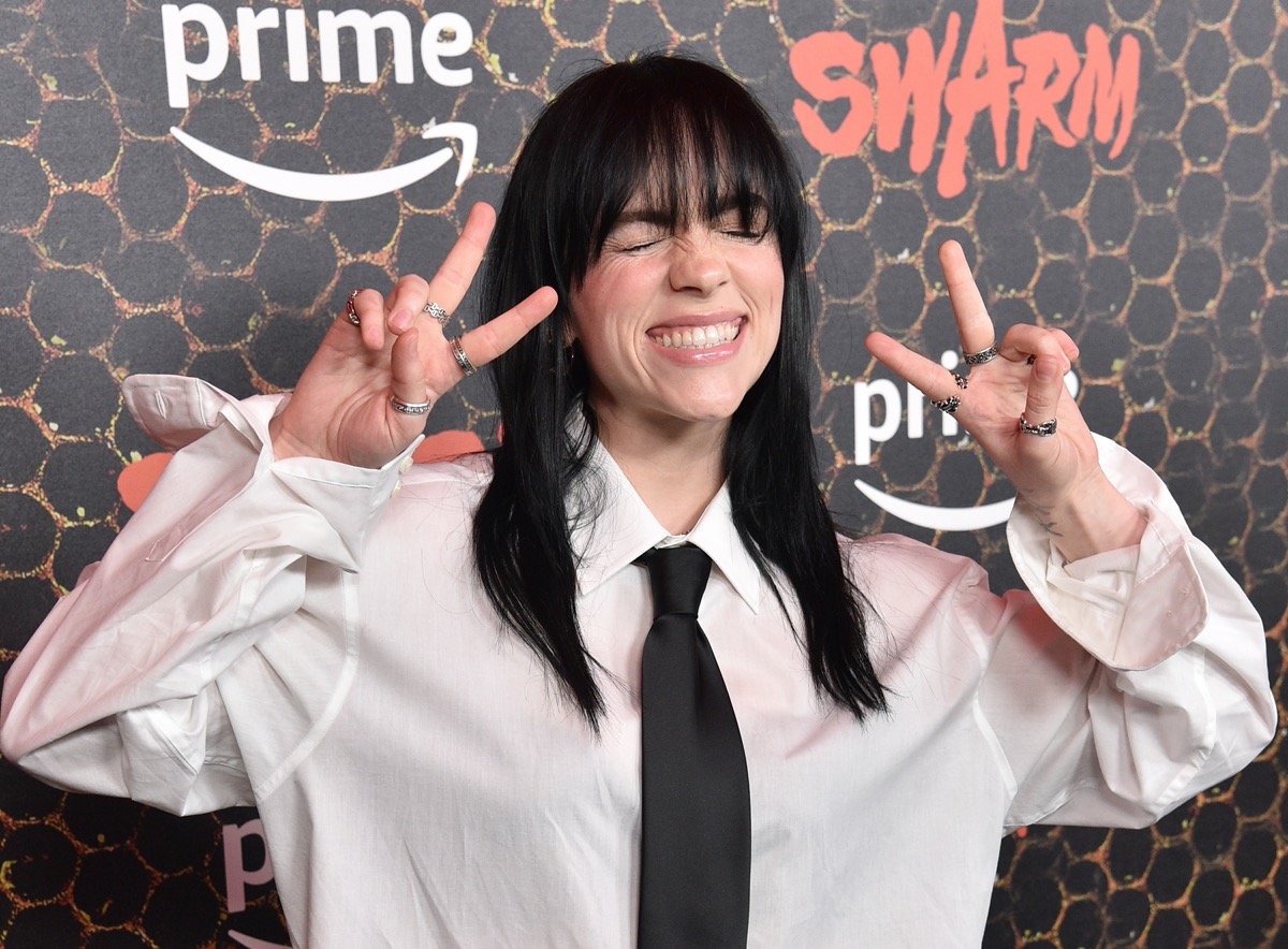 Billie Eilish attends the premiere of Amazon Prime's 'Swarm'