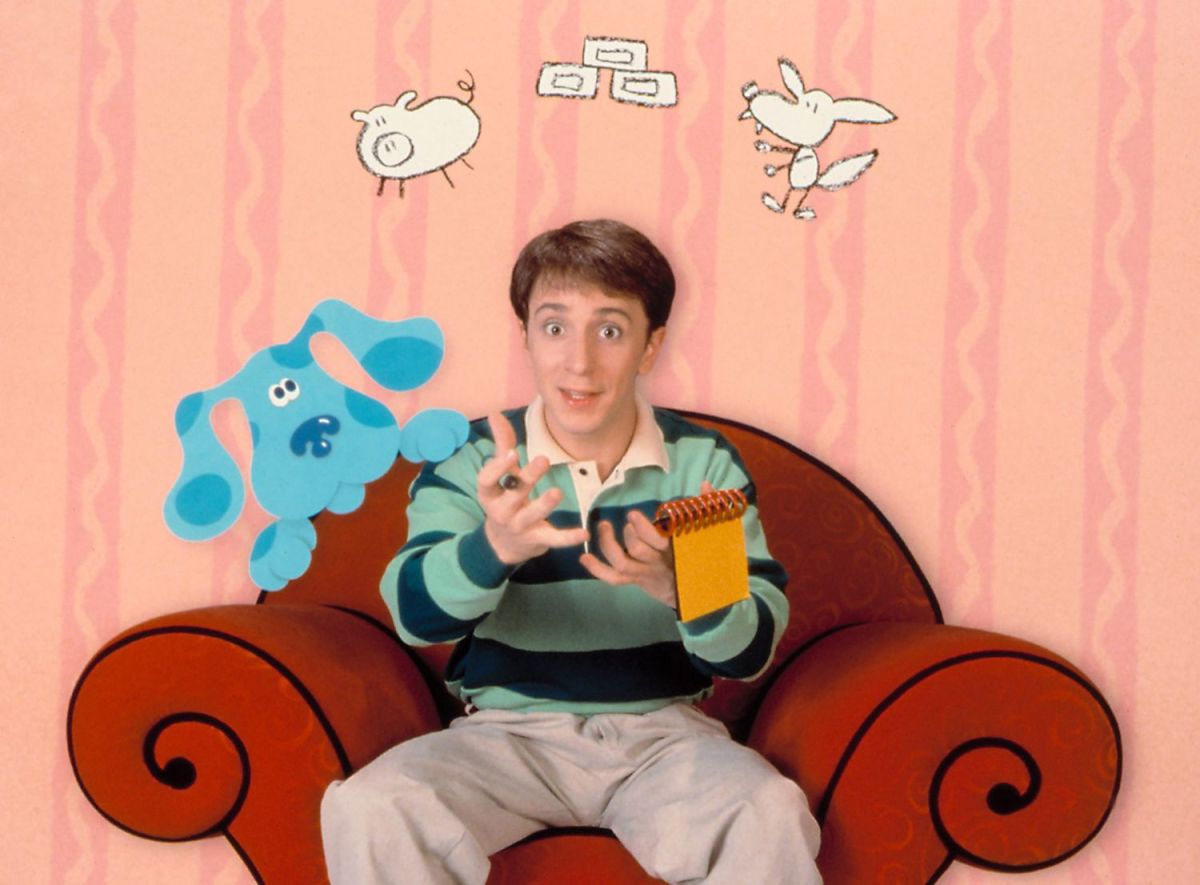Steve Burns on Blue's Clues
