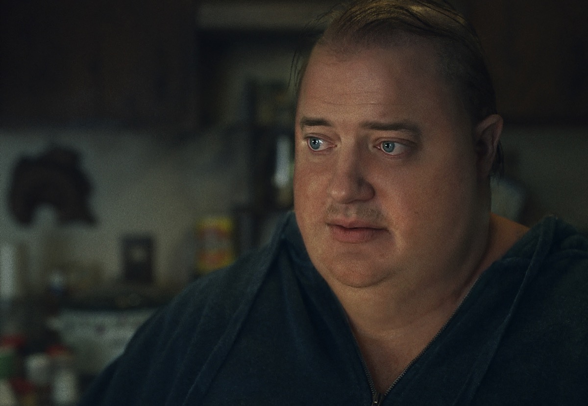 Brendan Fraser as Charlie in 'The Whale'