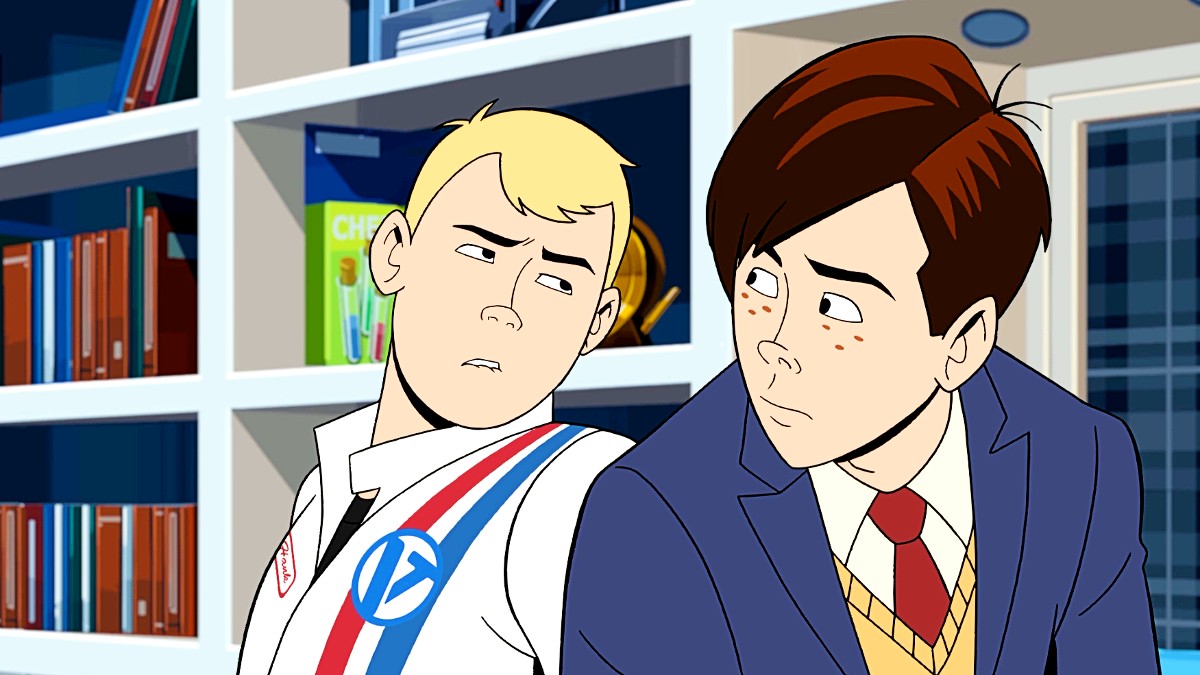 Christopher McCullock as Hank and Michael Sinterniklaas as Dean in The Venture Bros.