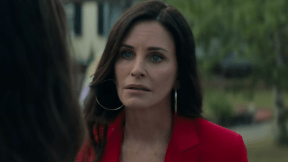 Courteney Cox as Gale Weathers in 'Scream'