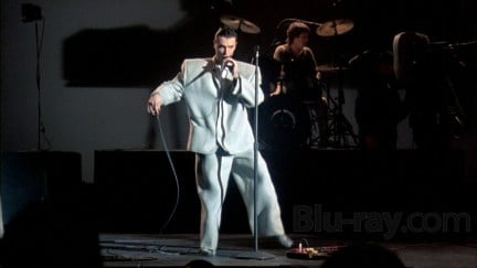 David Byrne busting it down sexual style in his infamous suit, for the tour doc Stop Making Sense.