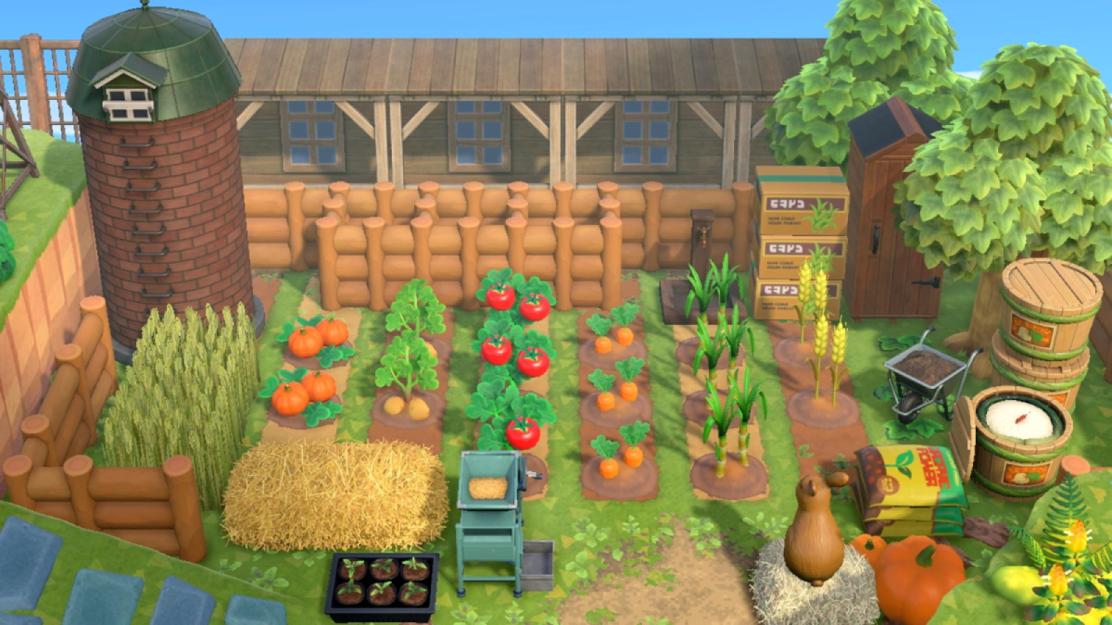 Farming in Animal Crossing: New Horizons