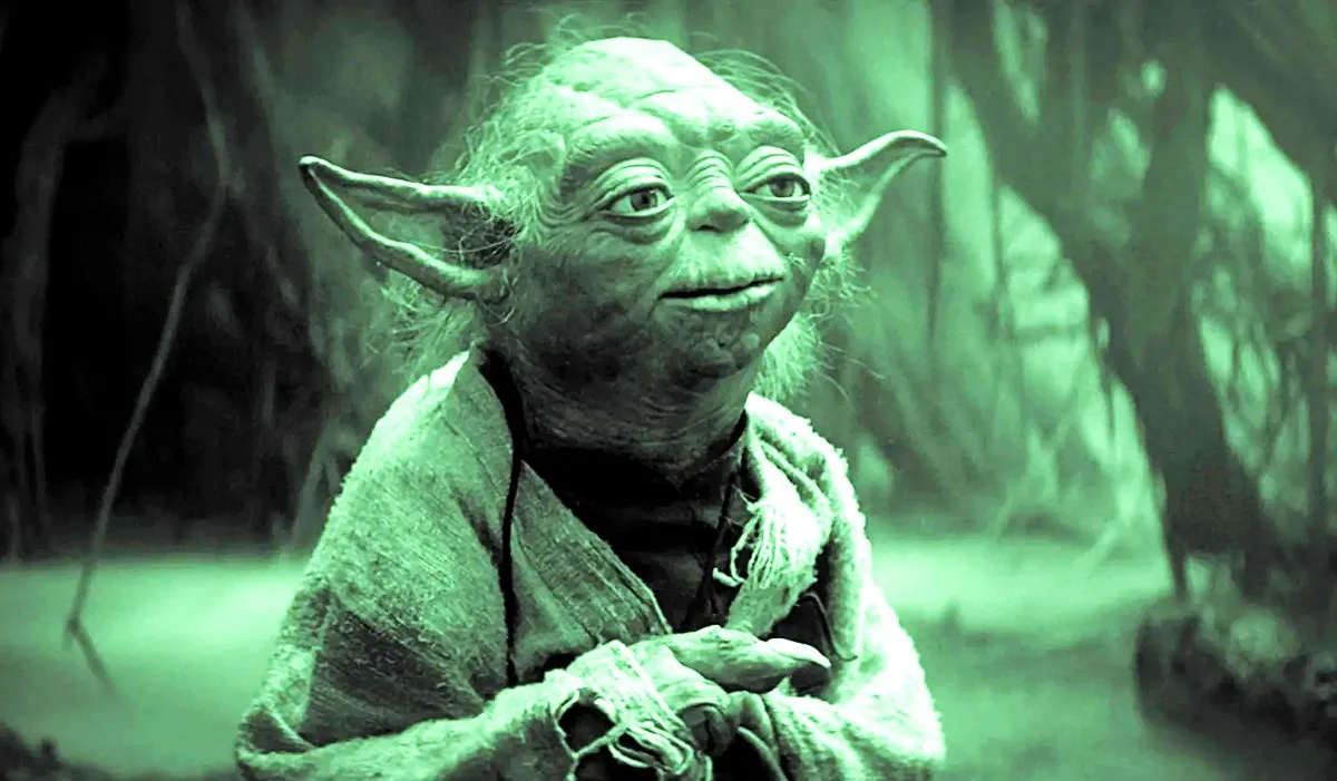 Frank Oz as Yoda in Star Wars: The Empire Strikes Back