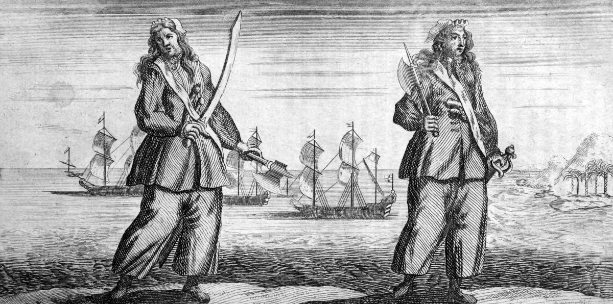 Anne Bonny and Mary Read General History of Pyrates