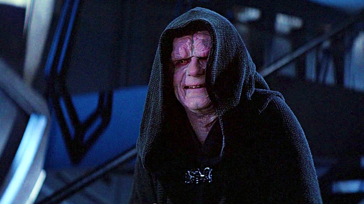 Ian McDiarmid as Darth Sidious in Star Wars: The Rise of Skywalker