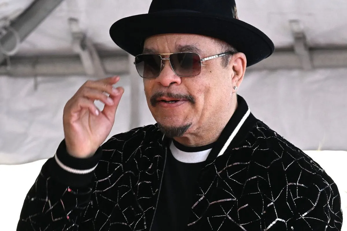 Ice-T Honored With Star On The Hollywood Walk Of Fame.