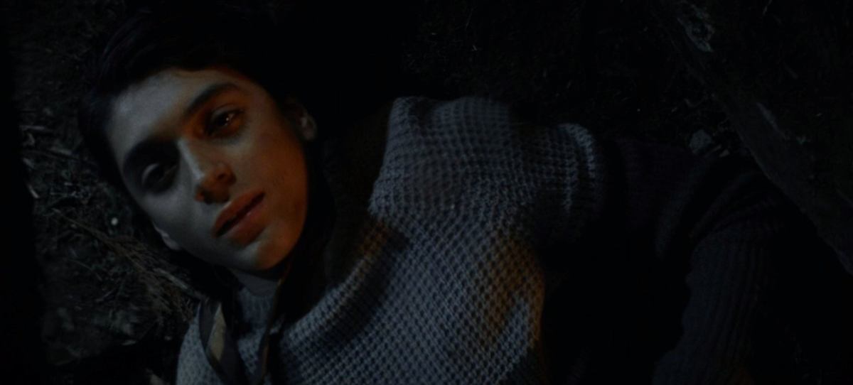 Javi laying down in Yellowjackets season 1