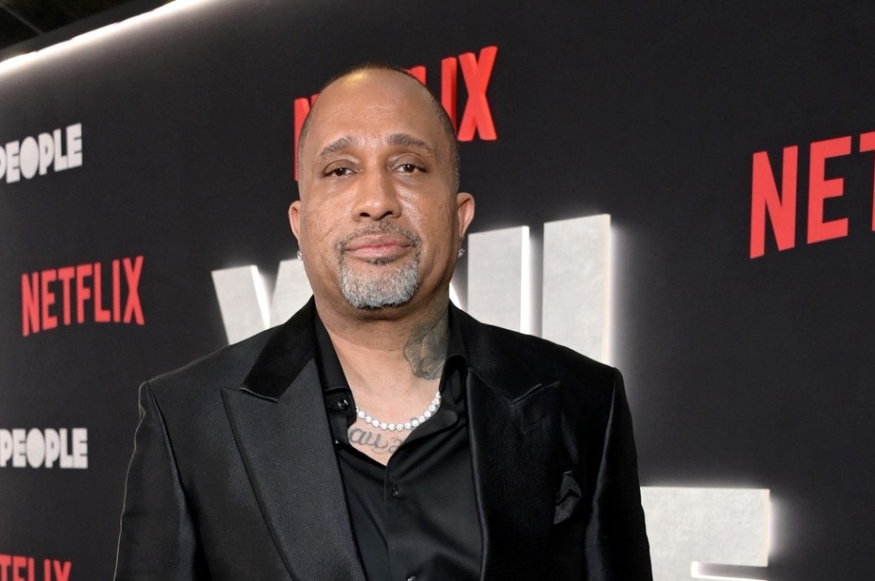LOS ANGELES, CALIFORNIA - JANUARY 17: Kenya Barris attends the Netflix World Premiere of "YOU PEOPLE" on January 17, 2023 in Los Angeles, California.
