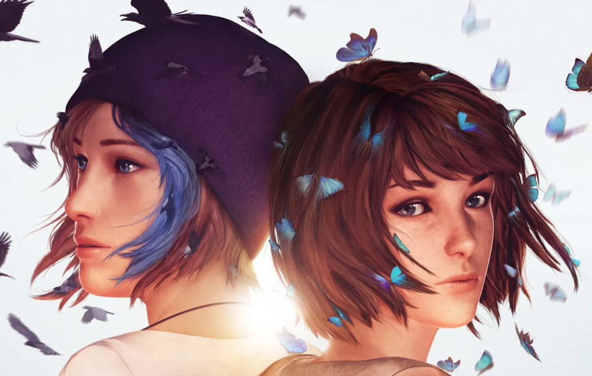 Art banner for LIS Remastered, featuring Chloe and Max.