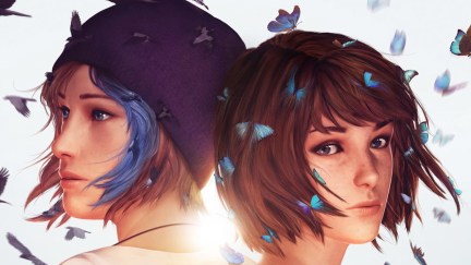 Art banner for LIS Remastered, featuring Chloe and Max.
