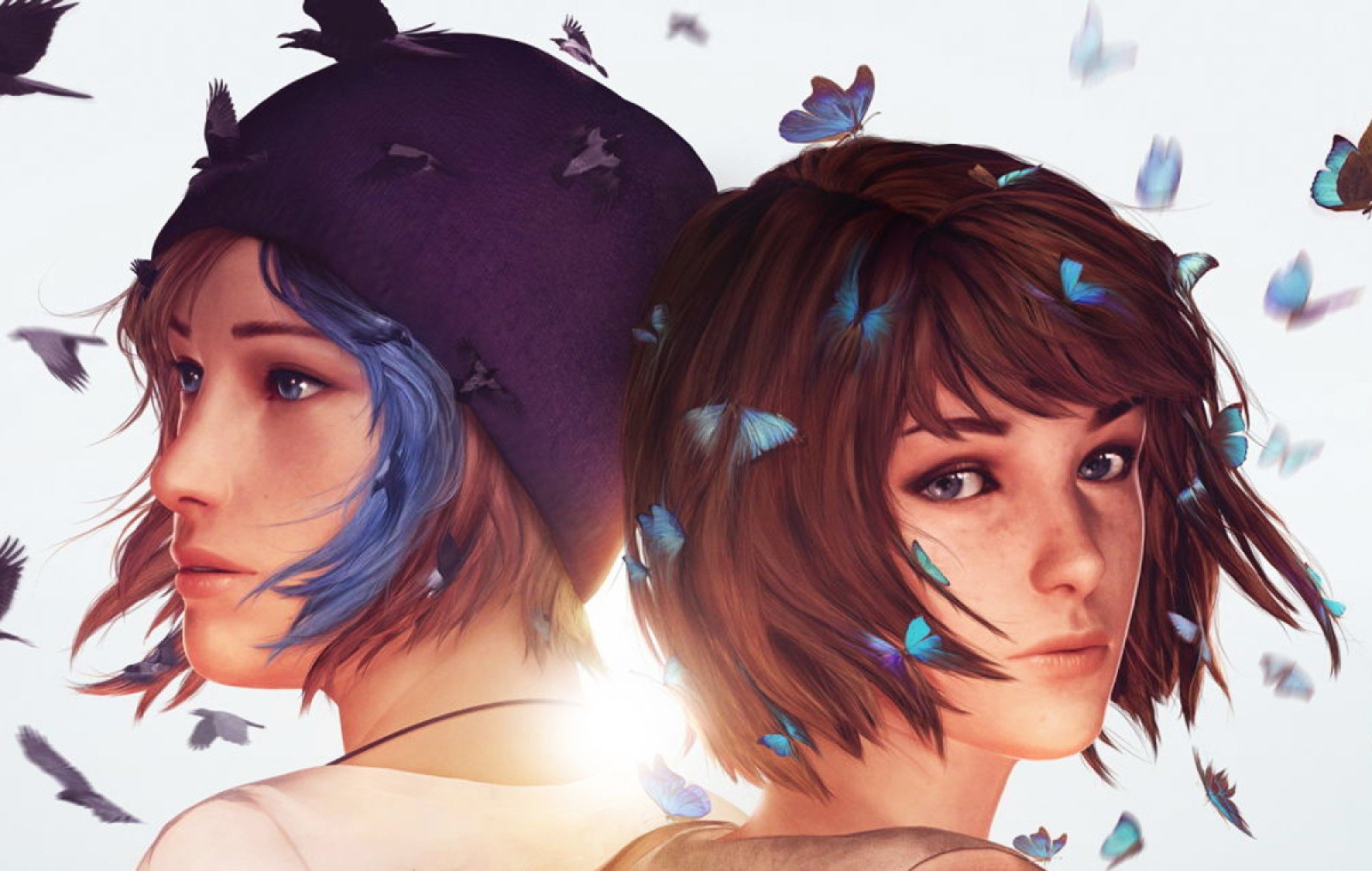 Art banner for LIS Remastered, featuring Chloe and Max. 