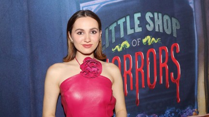 Maude Apatow at her opening night of Little Shop of Horrors