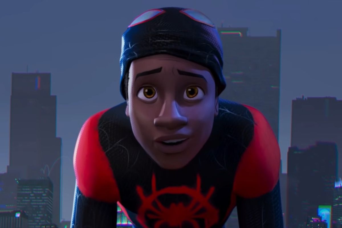 Miles Morales after he gets the hang of being Spider-Man.