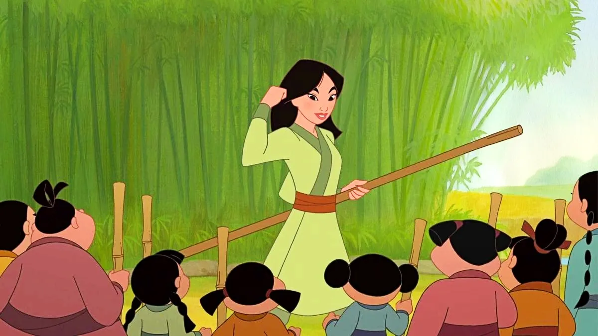 Ming Na-Wen as Mulan in Disney's Mulan II
