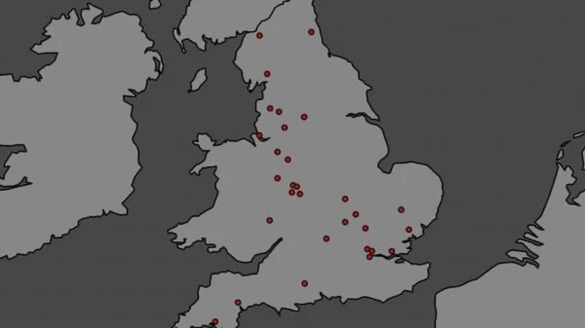 Map of NHS Trusts that won't perform a transvirginal exam if they think that you're a virgin