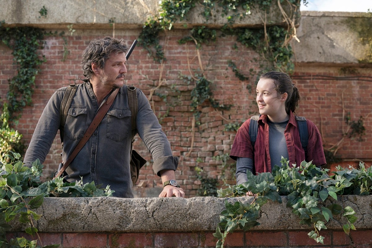 Pedro Pascal as Joel and Bella Ramsey as Ellie, sharing a lovely moment in 'The Last of Us' finale