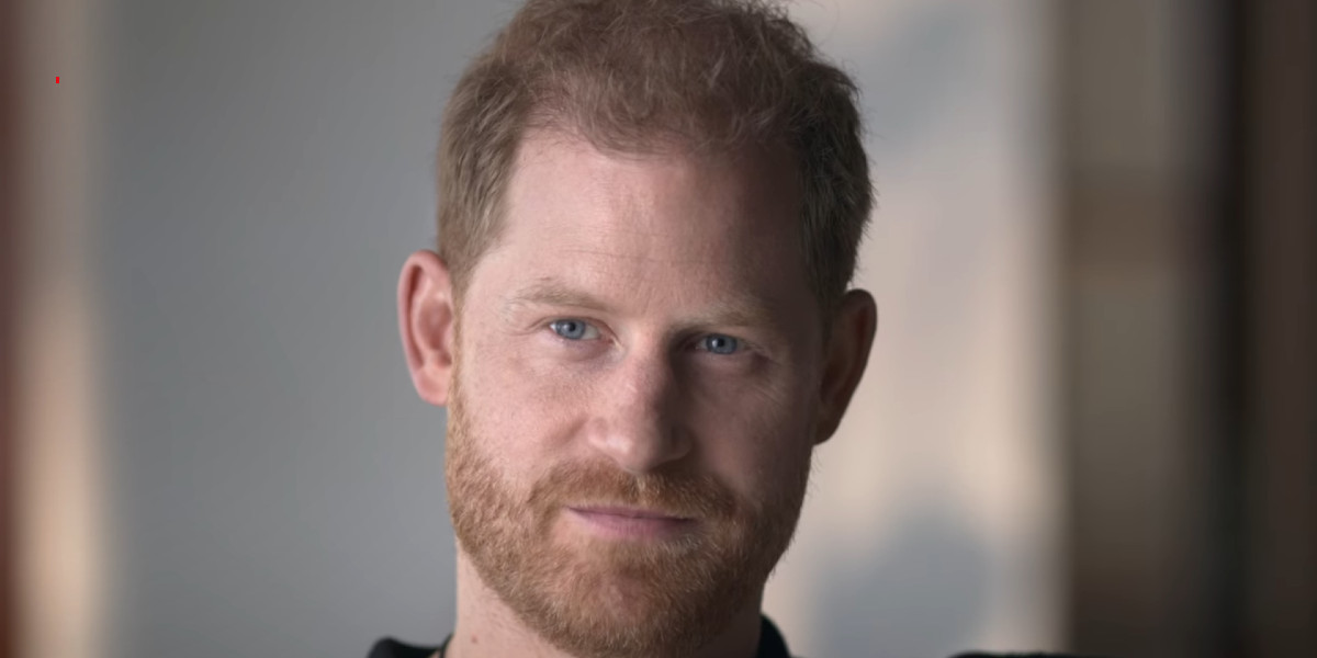 Prince Harry in Harry and Meghan on Netflix