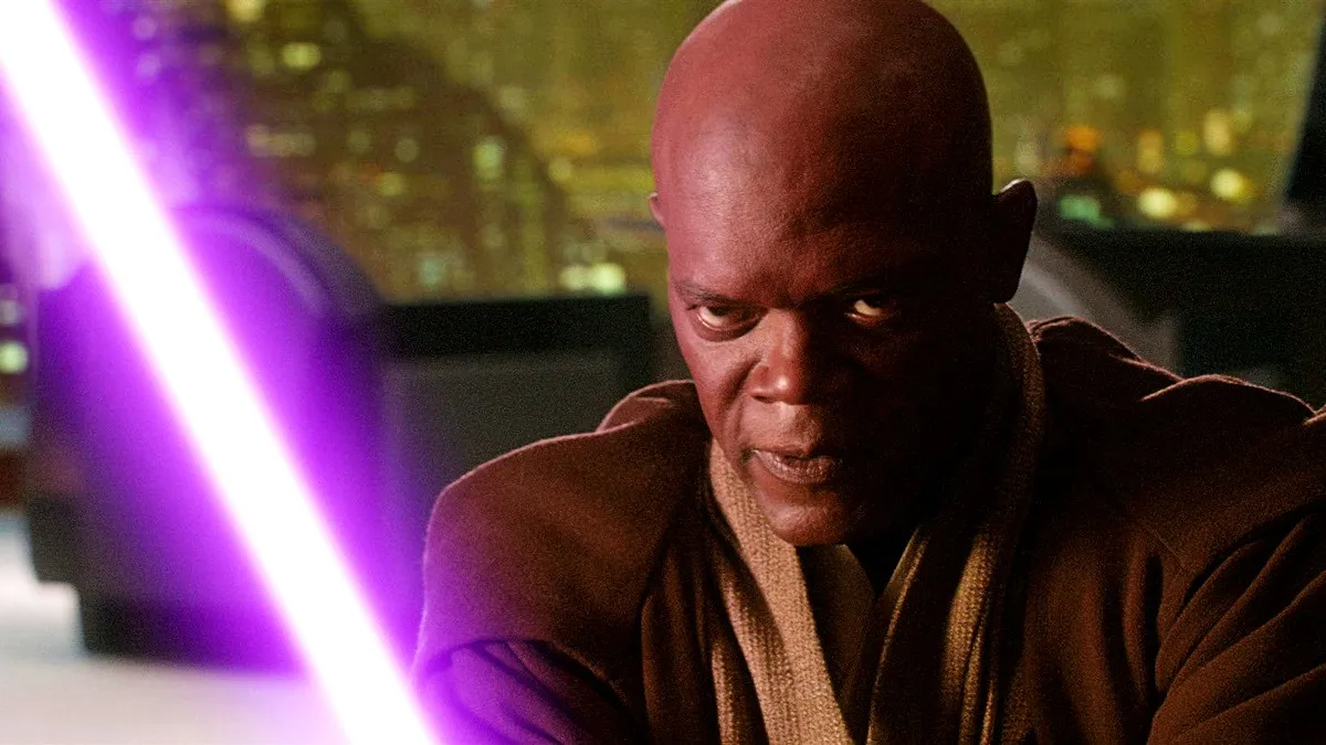 Samuel L. Jackson as Mace Windu in Revenge of the Sith