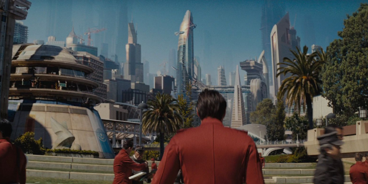 Starfleet Academy in San Francisco from Star Trek (2009)
