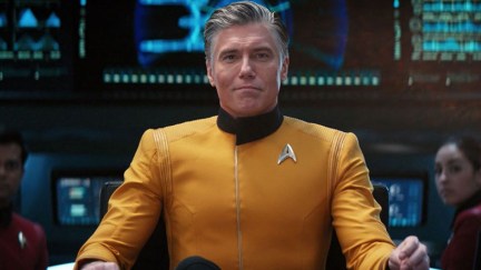 Anson Mount as Captain Christopher Pike in Star Trek: Strange New Worlds