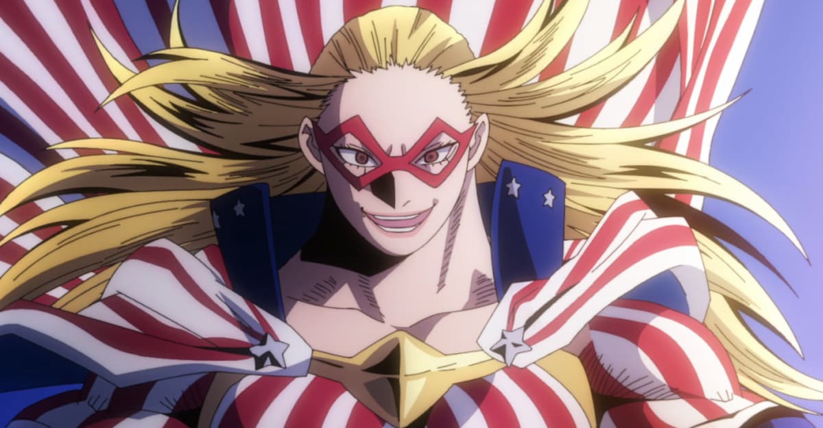 Star And Stripe, the No. 1 American Hero from My Hero Academia