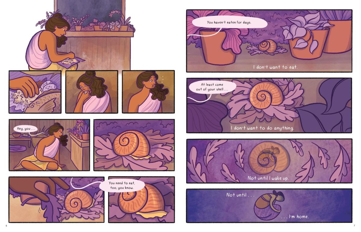 Page of "Stories of The Island" by Clar Angkasa.