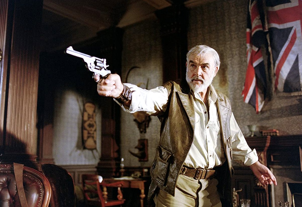Sean Connery as Allan Quatermain in The League of Extraordinary Gentlemen