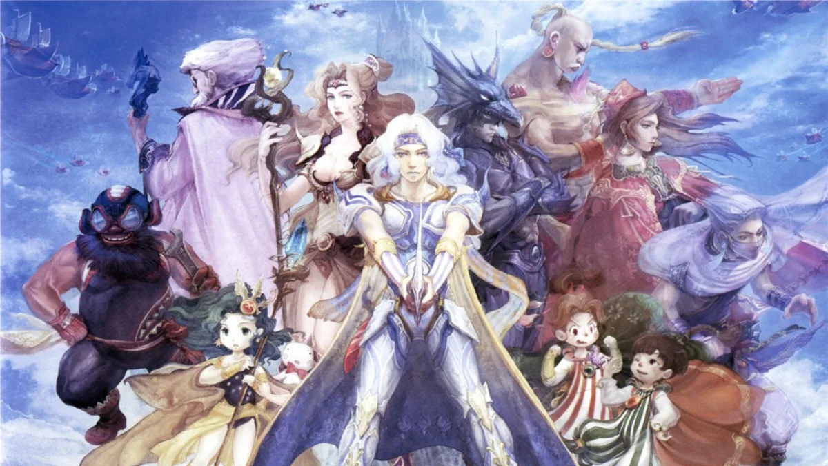 Cecil and the cast of FF IV