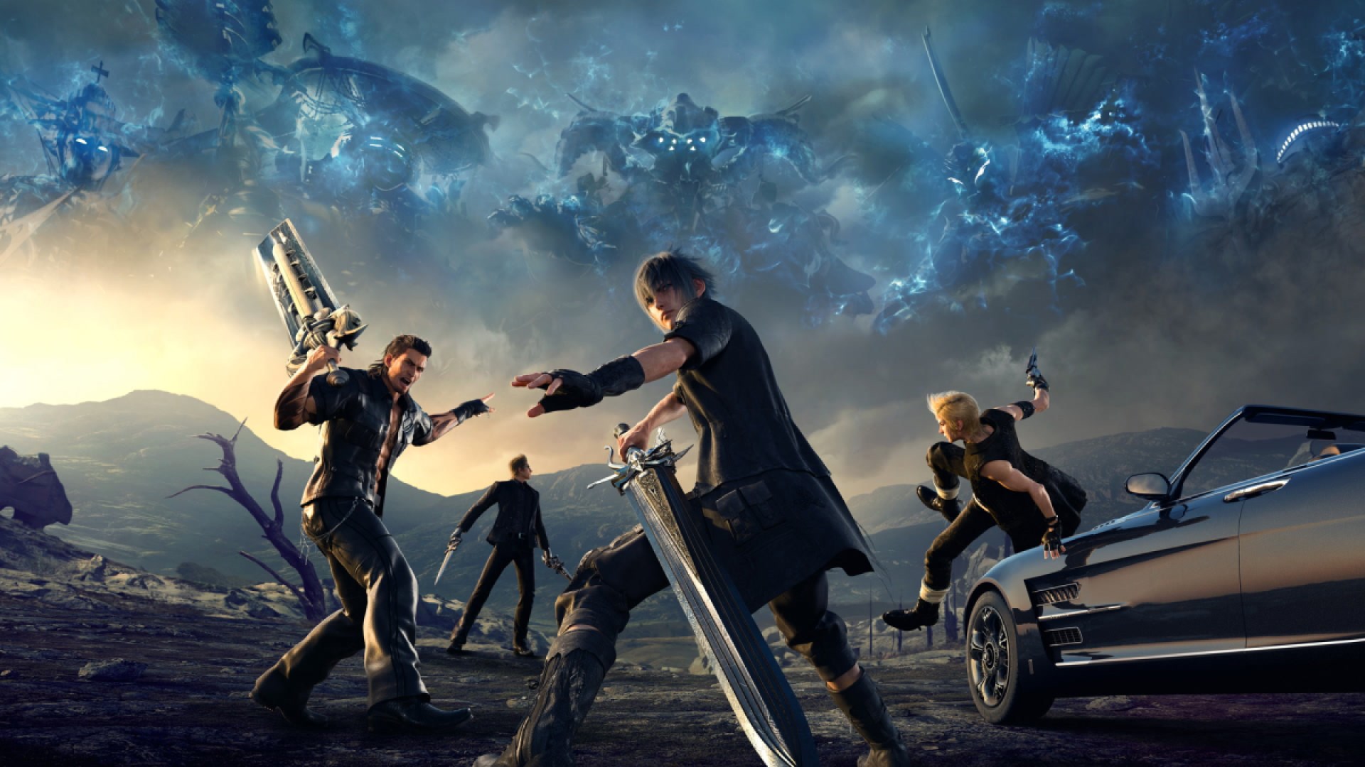 Noctis and friends from FFXV