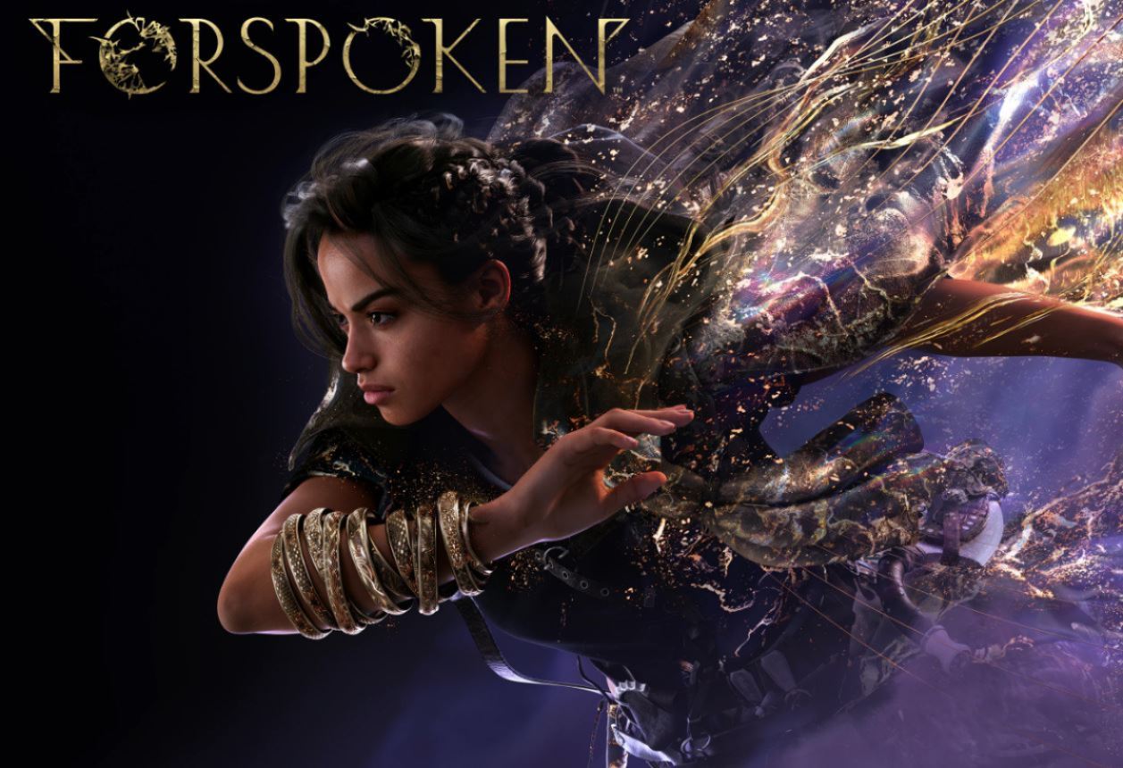 Frey in the main image for the game "Forspoken." 