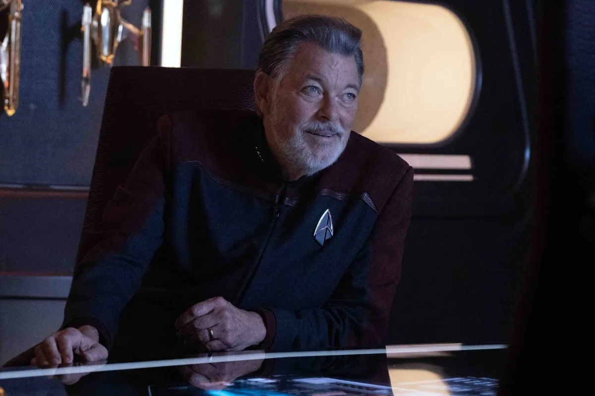 Jonathan Frakes as Riker in Star Trek: Picard