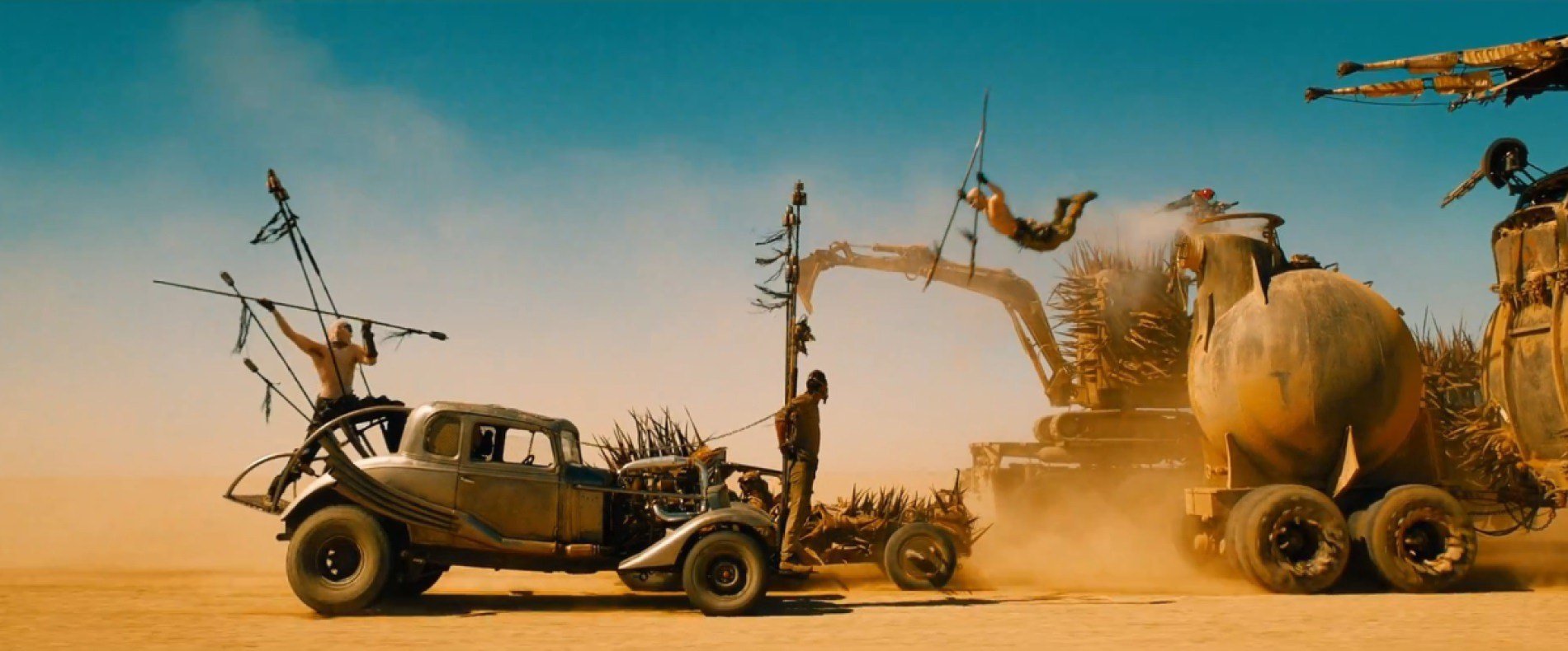 Chaos and cars from Mad Max 