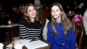 Sofia Coppola and Romy Mars attend the Marc Jacobs Fall 2020 runway show during New York Fashion Week on February 12, 2020 in New York City.