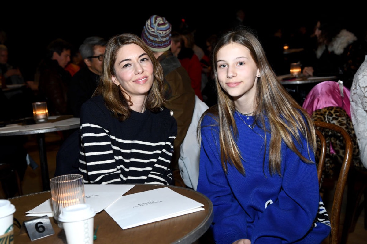 Sofia Coppola and Romy Mars attend the Marc Jacobs Fall 2020 runway show during New York Fashion Week on February 12, 2020 in New York City. 